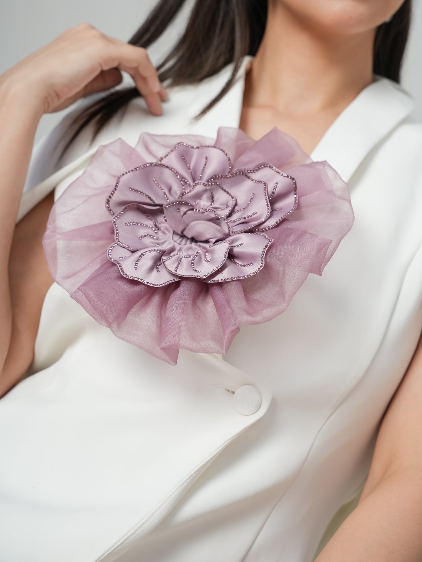 Blossom Brooch Lavender