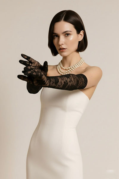 Net Lace Gloves