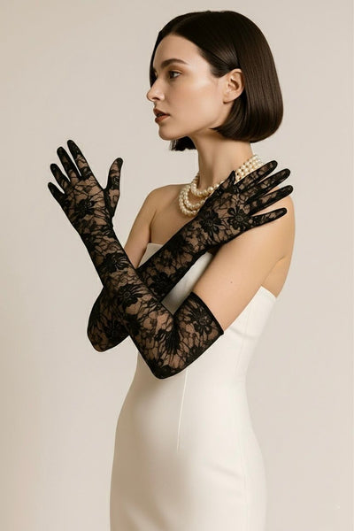 Net Lace Gloves