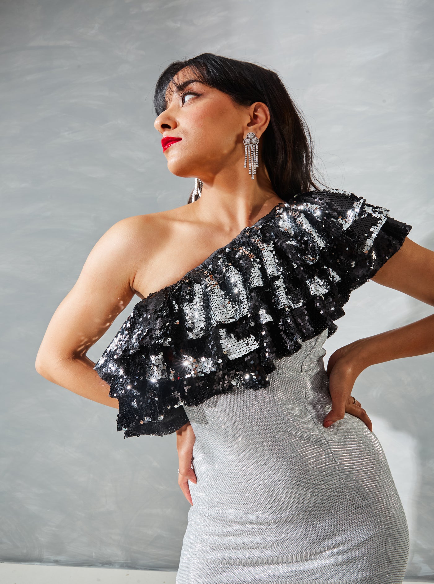 Sequinned Shoulder Frill (Limited Edition)